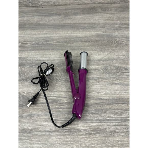 Instyler IS2.1-1001 Rotating Hot Iron Hair Straightener 1.25" Purple - Picture 1 of 7